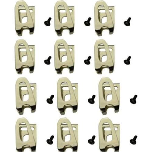 12Pcs/bag Belt Clip Hook for makita 18V Max Tools for LXT DTD152 DTL061 DTD145 LXDT01 FD05 DT03 XDT04 XPH12 4.9