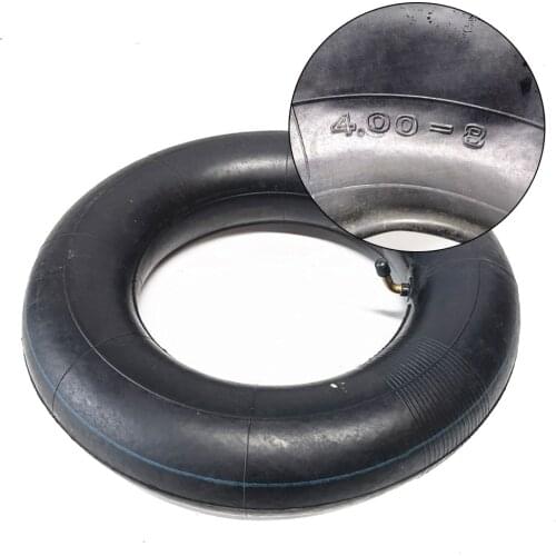 4.00-8 4.80-8 Tire Rubber Inner Tube Straight / Bent Tyre For Trolley Wheelbarrow Electric Scooter Hoverboard Replace Parts