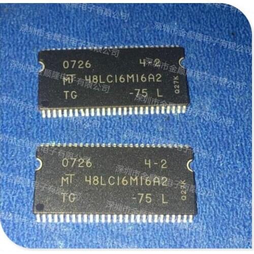 5pieces MT48LC16M16A2TG-75L IC
