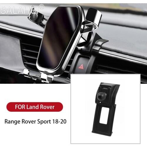 Car Phone Holder For Land Rover Range Rover Sport 2018 2019 2020 Interior Dashboard GPS Navigation Auto Accessories Phone Holder