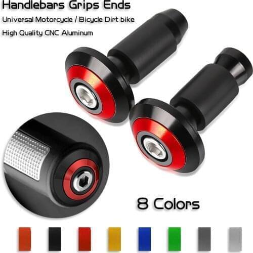 CNC 22MM Handlebar Grips Handle Bar Cap End Plugs For Aprilia Rs 125 1000 R 2000 250 50 Rx50 650 750 200 500 Rs 250 Fairing Kit