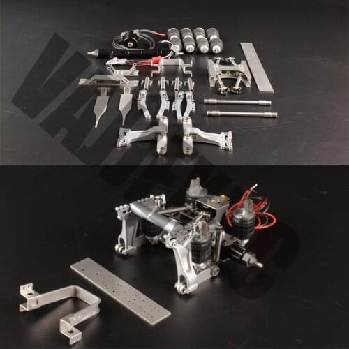 Electromagnetic Suspension System Without Axle for 1/14 Tamiya Remote Control Truck Tractor