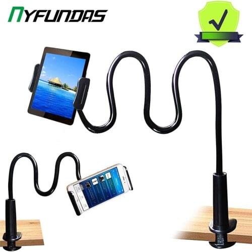 Gooseneck Mobile Phone Holder for iPhone 11 Pro Max 7 8 Plus XR iPad Xiaomi Redmi Huawei Samsung Desktop Bed Lazy Stand Support
