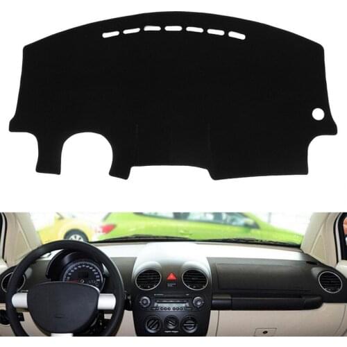 Car Dashboard Cover Mat Dashmat Pad Anti-UV Sun Shade Instrument Carpet For Volkswagen VW Beetle 1998 1999 -2010 Car Accessories