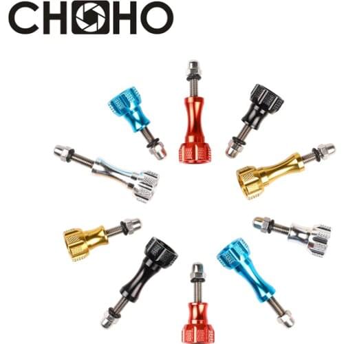 Aluminum Alloy Thumb Knob Bolt Nut Screw CNC Mount for GoPro Hero 9 8 7 6 Xiaomi Yi 4K SJCAM DJI OSMO Action Camera Accessories