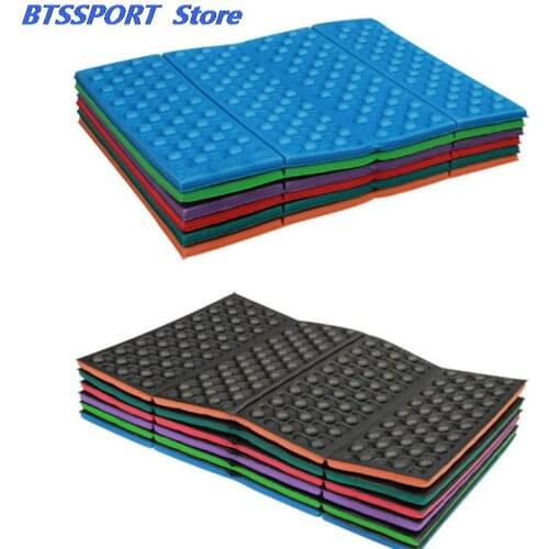 Soft Waterproof Dual Camping Hiking Picnic Portable Cushion Seat Pad Outdoor Folding Camping Moistureproof Cushion Mattress Pad