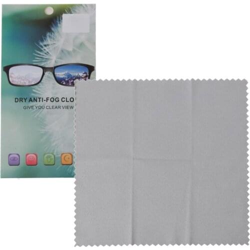 Nano Microfiber Anti Fog Cloth Easy View Pre-moistened Antifog Lens Cloth Eyeglass Defogger 649C