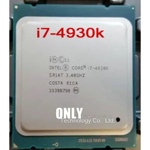 Original Intel i7-4930K i7 4930K CPU Processor 3.4G Six-Core LGA 2011 scrattered pieces