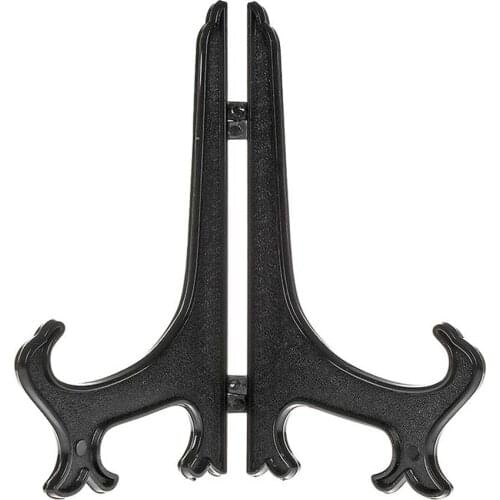 Portable Plate Holder Picture Frames Photo Pedestal Holder Plastic Display Stand Bowl Dish Tray Racks Storage Organizer