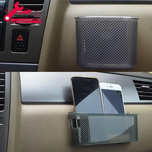 Portable Hanging Mini Car Organizer Premium Quality Automotive Universal Traveling Portable Car Organizer Wastebasket for Cars