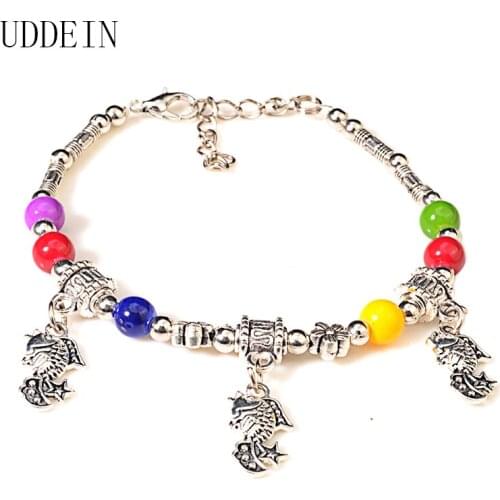 UDDEIN bohemian ethnic strand bracelets for women bib beads jewelry drop shipping fish pendant vintage statement bracelets