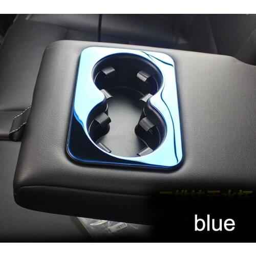 1pc for dongfeng S560 Second row Handrail Water cup Stainless steel Decoration frame