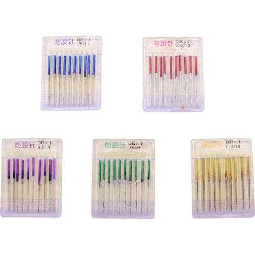 10 pieces / set of stretch fabric anti-jump machine needle industry sewing machine accessories sewing tools