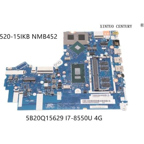 5B20Q15629 For Lenovo Ideapad 320-15IKB 520-15IKB Laptop Motherboard EG521 EG522 EZ511 EG721 NMB452 W/ I7-8550U 100% tested OK