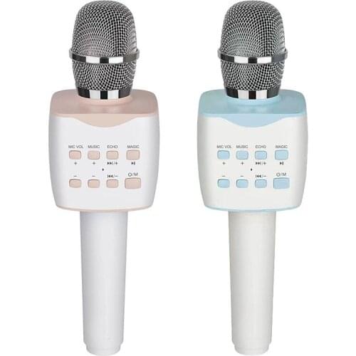 Childrens Microphone Bluetooth Wireless Microphone Karaoke Birthday Gift Family Party Karaoke Machine