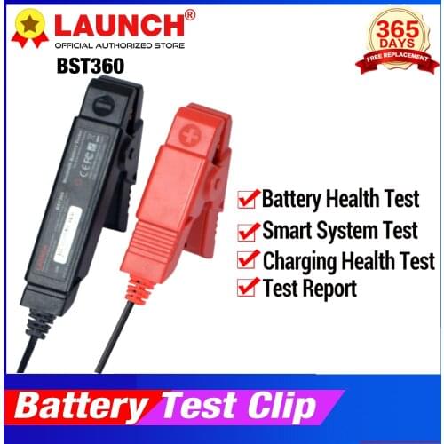 LAUNCH X431 BST360 Battery test Clip Analyzer 12V 2000CCA Voltage Car Battery Tester Charging Cricut Load Tools