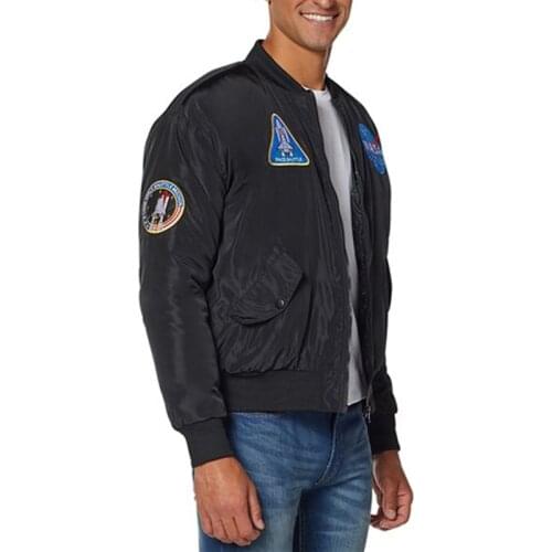 Mens MA1 Bomer Jacket