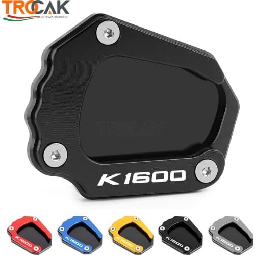 NEW LOGO K1600 Motorcycle Kickstand Side Stand Enlarge extension For BMW K1600GT K1600GTL K 1600 GT GTL 2017 2018 2019 2020