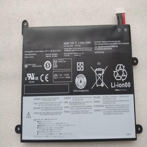 New 42T4963 42T4964 Original Battery for Lenovo ThinkPad 1838 10.1" Tablet PC 42T4965 42T4985 Genuine Laptop battery 7.4V 25Wh