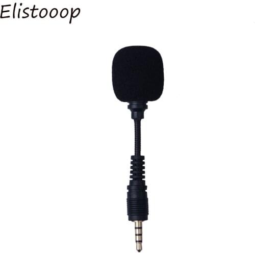 Portable Mini Flexible 3.5mm Jac Microphone Mic For Mobile Phone PC Laptop Notebook High Quality