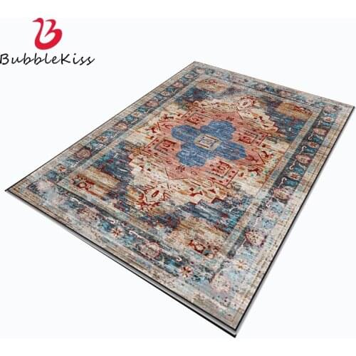 Bubble Kiss Abstract Living Room Carpet Home Bedroom Decor Blue Red Rug Nordic Style Bedside Area Rugs Coffee Table Floor Mat