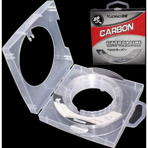 Fishing Line 0.16mm-0.64mm Fluorocarbon Fishing Line 100m 1.68KG-20.39KG Carbon Fiber for Carp Fishing