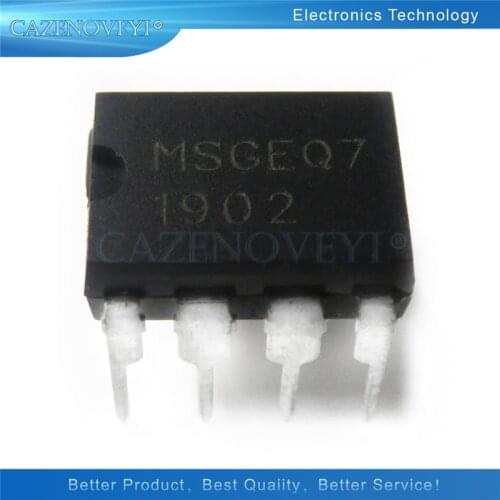 1pcs/lot MSGEQ7 DIP-8 In Stock