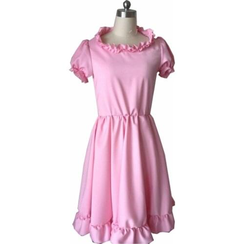 2018 One Piece Vinsmoke Sanji Woman Pink Dress Cosplay Costume