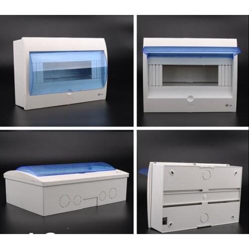 9-12 bit home use open installation plastic distribution box air switch empty boxes 240*160mm