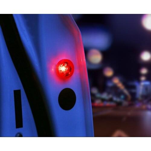 Car door light car safety anti-collision warning light strobe light anti-tailing tail light For Hyundai Tucson 2015-2019