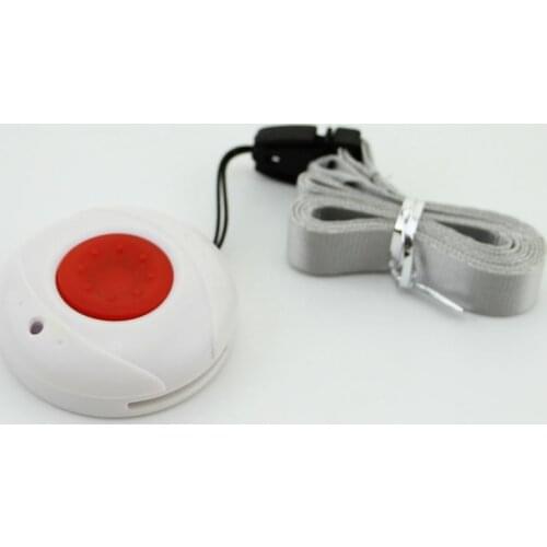 Wolf Guard Wireless 433MHZ Lanyard Panic Button Wristwatch Style Emergency Alarm Button For GSM/PSTN Alarm System