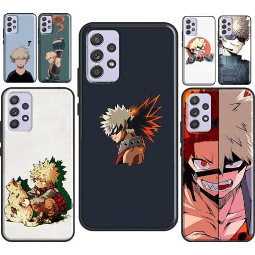 Katsuki Bakugo My Hero Academia Case For Samsung A71 A51 A41 A31 A20e A21S M31 A02 A30 S A40 A50 A70 A12 A72 A52 Cover