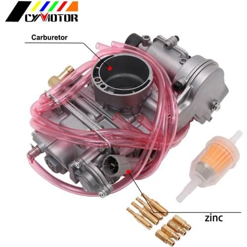 Motorcycle Zinc Carburetor Carburador 55mm With Power Jet For FCR-MX40 MX 40 FCR MX40 For Suzuki RMZ450 RMZ 450 2005 2006 2007