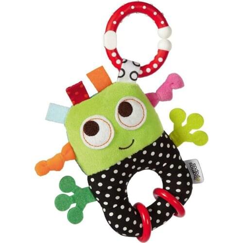 Baby Small Robot Bed Trailer Hang Bring Bell Apron Alpinia Oxyphylla Toys