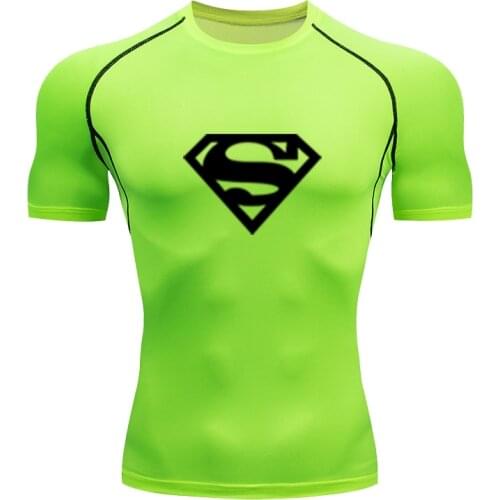 T shirt Men Sportswear Rashguard Jiu Jitsu T-Shirt Compression Dry Fit Mens Shirt Breathable Gym Fitness Running Training Jersey
