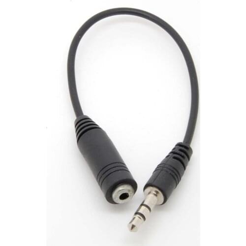 3.5mm Male to 2.5mm female Stereo Audio Headphone Extension Cable MP3 mp4 new