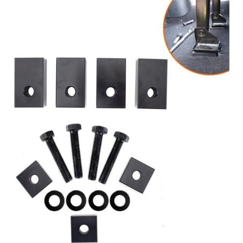 Aluminum Alloy Seat Adjuster Gaskets Rear Seat Recline Kit for JEEP Wrangler JK 4-DOOR Standard Accessoires