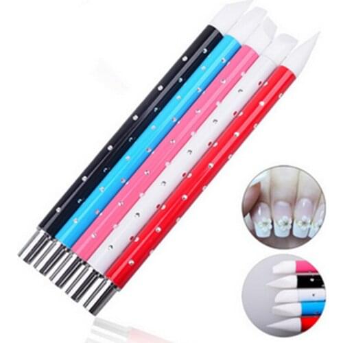 Makartt 100 Set Nail Art Pen Brush Kit Soft Silicone DIY Carving Craft Pottery Sculpture UV Gel Brushes Manicure Tool G0295X