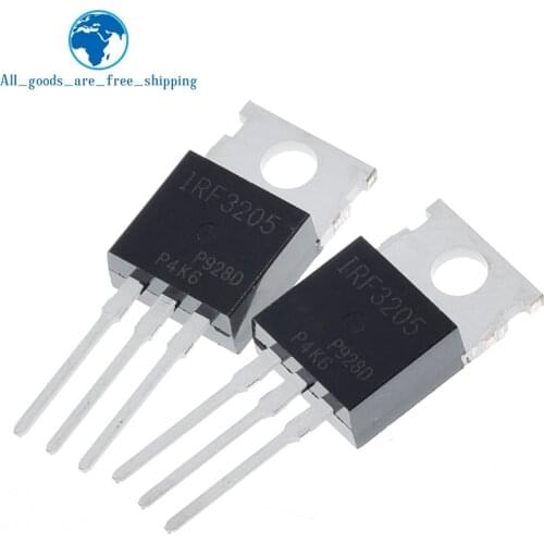 10pcs IRF3205 IRF3205PBF MOSFET MOSFT 55V 98A 8mOhm 97.3nC TO-220 new original