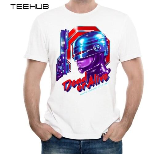 New Arrivals 2019 Mens Summer Cool Dead or Alive Printed Short Sleeve T-Shirt Cool Tops Soft Tee