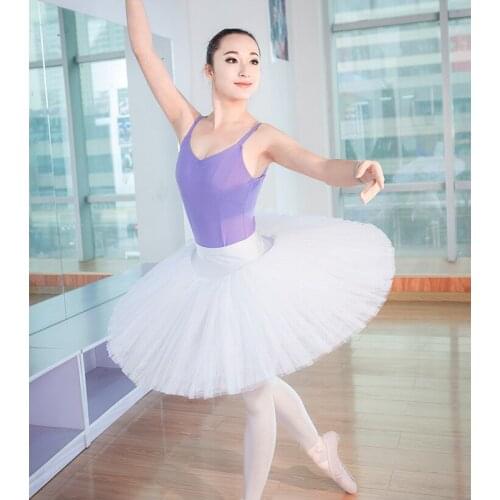 Professional 3 colors Girls Pancake Ballet Tutu Professional Ballet Tutus Practice Rehearsal Platter Ballet Dress