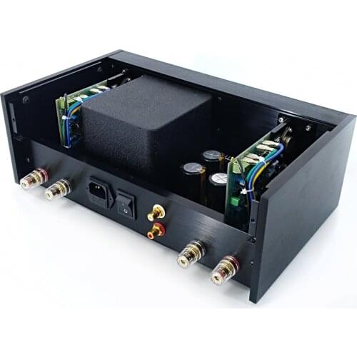 Reference Copy QUAD405 Power Amplifier AMP Copy Degree 99% RCA Output Real Good Sound 100W+100W ONSEMI MJ15024