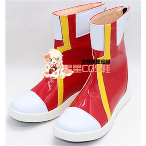 Pocket Monsters Misty Cosplay Shoes Boots Halloween For Adult Womens Anime Party Cosplay Boots X002