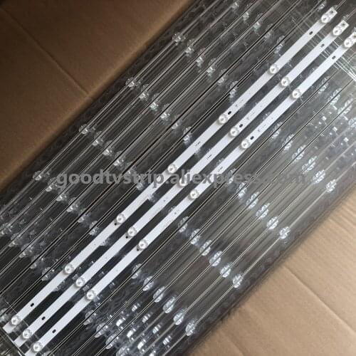 3pcs/lot for JL.D39571330-083AS-M, E348124HN, 19AF430, D181224, 1.61.002.000070 7 lamps 765mm TV-40LE78T2S2SM V400HJ6-PE1
