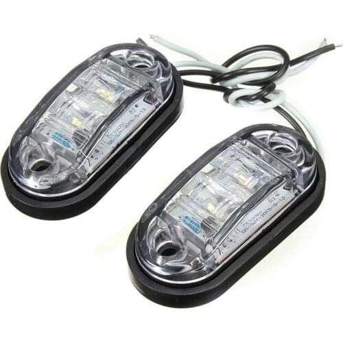 4x LED LIGHT SIDE OVERALL TRUCK TRAILER VAN