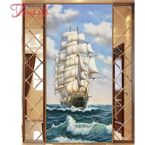 5D DIY Diamond embroidery Cross Christian Religion Scenic Full Square&round rhinestone mosaic kit Diamond Painting cross stich