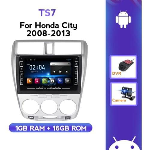 IPS Android Car Radio Multimedia Video Player For Honda City 2008 2009 2010 2011 2012 2013 GPS Navigation Autoradio No 2 Din DVD