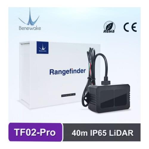 Benewake TF02-Pro TOF 40 meters Single-point ranging lidar for Intelligent transportation Material level detection and UAV