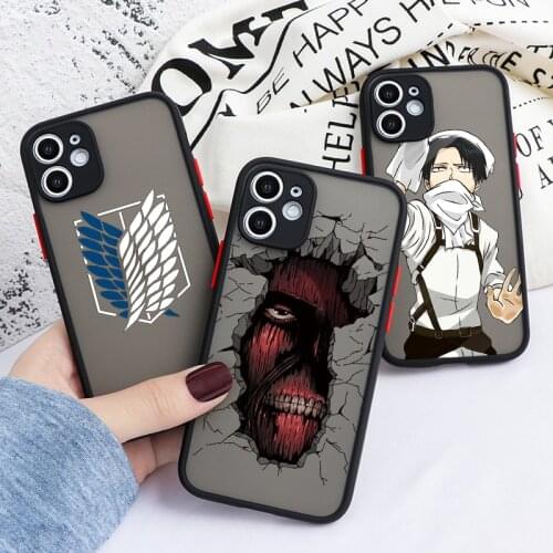 Anime Attack On Titan Phone Case For Samsung Galaxy A52 A51 A50 A70 A71 A72 S21 S20 FE S9 S10 Plus A32 A31 A30 A21S TPU Covers