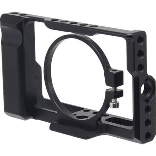 For Sony RX100M3 / RX100M4 / RX100M5 Camera Cage for Sony RX100 III/IV/V M3/M4/M5 Pro DSLR Camera Cage Camera Rig Cold Shoe